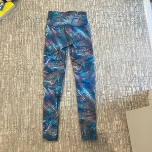 ivivva by lululemon girls limited edition patterned leggings